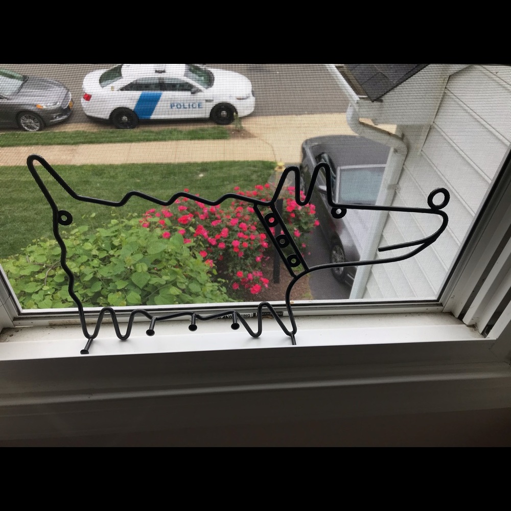 Dog key and accessory hanger
